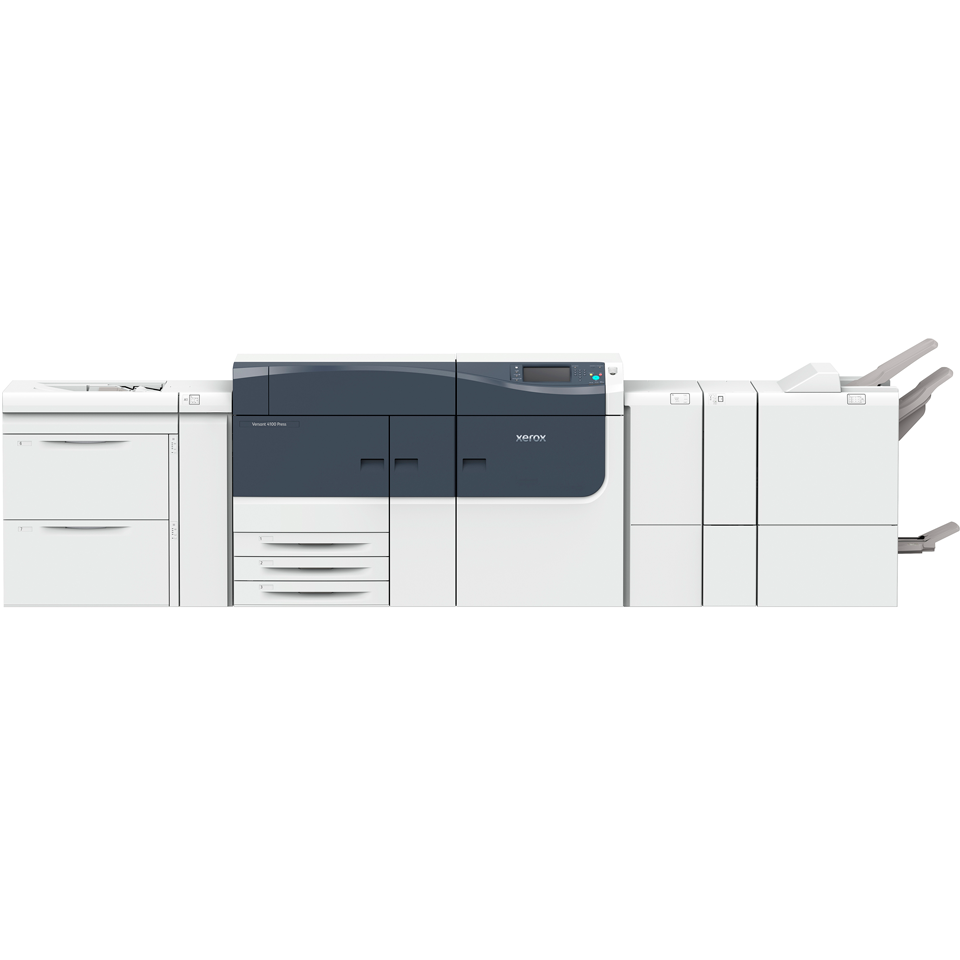 ALL-INCLUSIVE Xerox Versant 4100 Digital Press With Smart Automation For Virtually Touch-Free Quality Control - Color Printing
