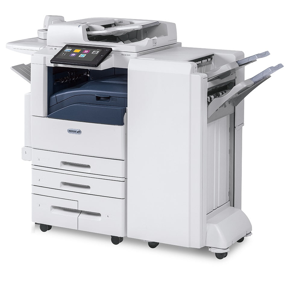 Xerox Altalink C8030 Color Multifunction Laser Printer Copier Scanner, 11x17, 12x18 With Finisher/Stapler