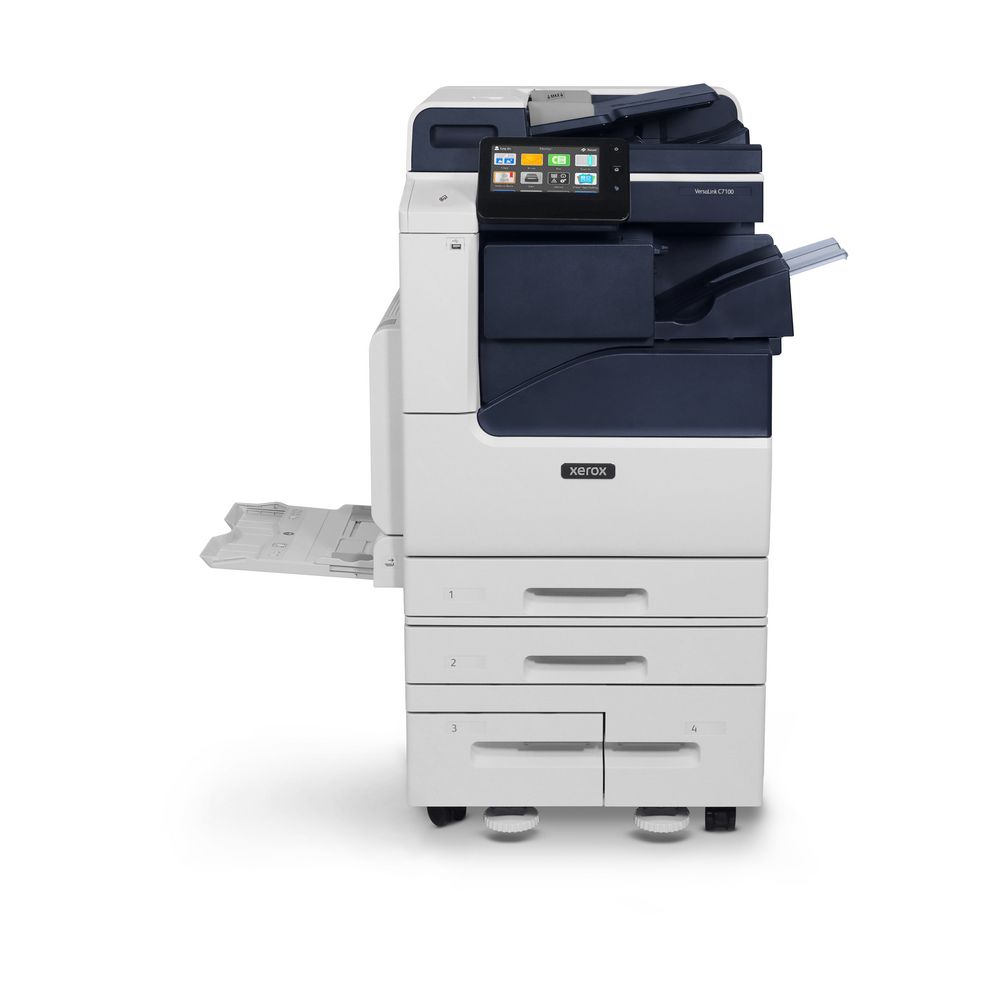 Xerox Versalink C7125 Color Laser Multifunction Copier Printer Scanner, 11 x 17 With Automatic Two-Sided Printing