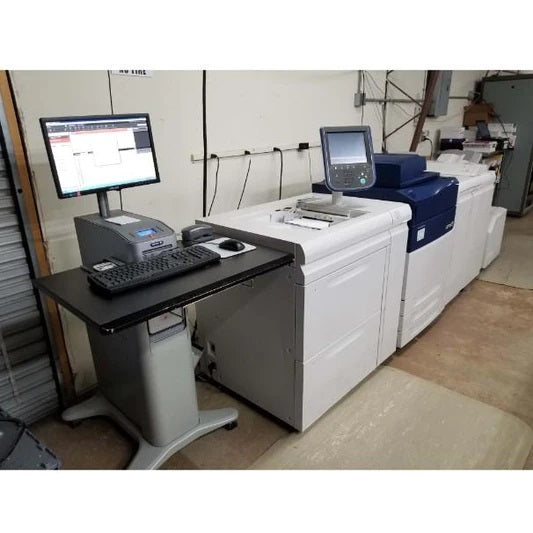 $295/Month Repossessed Xerox Versant 80 Press 350 GSM color Production printer copier 80 PPM