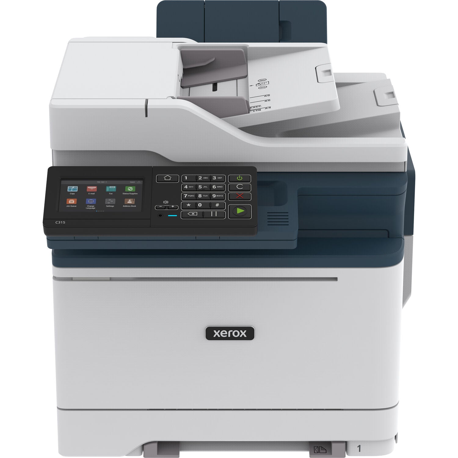 Xerox C315/DNI 35PPM Wireless Color Laser Multifunction Printer, Print/Copy/Scan/Fax, A4/Legal (Media) - Automatic Duplex Print