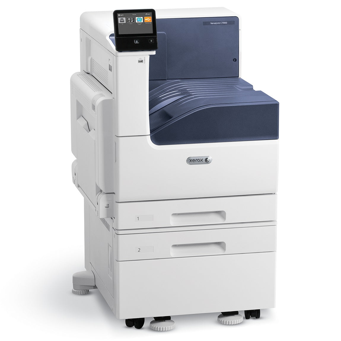 Xerox VersaLink Color C7000DN C7000/DN Duplex Laser Office Printer, 11x17 With Single Tray And Stand