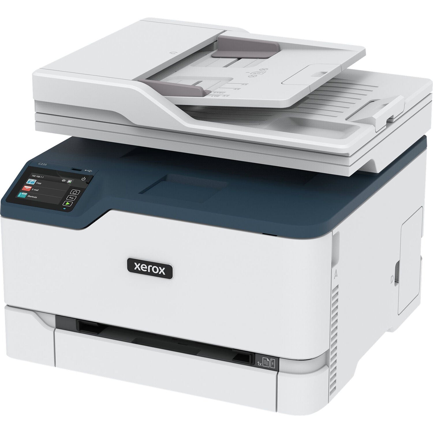 Absolute Toner $749/Month - Wireless Color Xerox C235 (C235/DNI) Multifunction Photocopier Printer Scanner With Letter/Legal, Automatic 2-Sided Print Showroom Color Copier