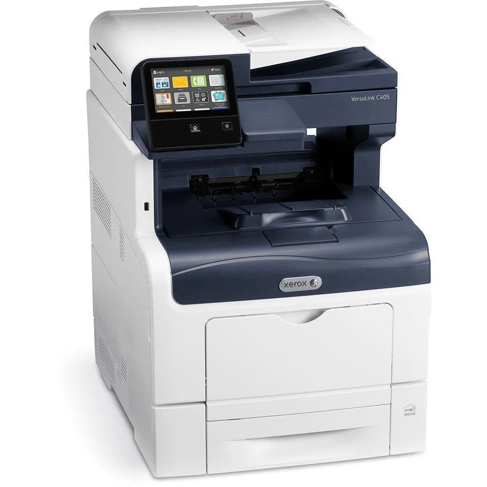 Xerox Versalink C405DNI C405/DNI Color Laser Multifunction Office Printer With Extra Tray And Cabinet For New Ways to Work
