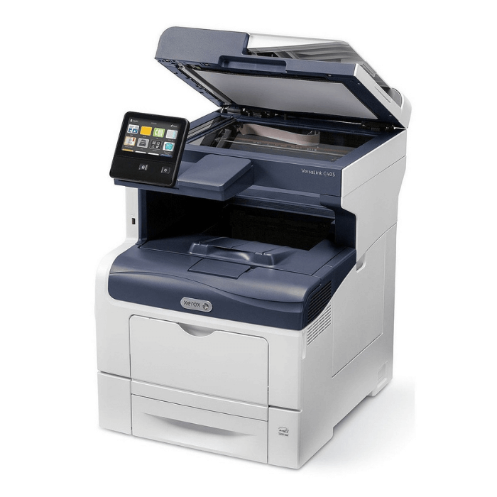 Xerox Versalink C405DNI C405/DNI Color Laser Multifunction Office Printer With Extra Tray And Cabinet For New Ways to Work