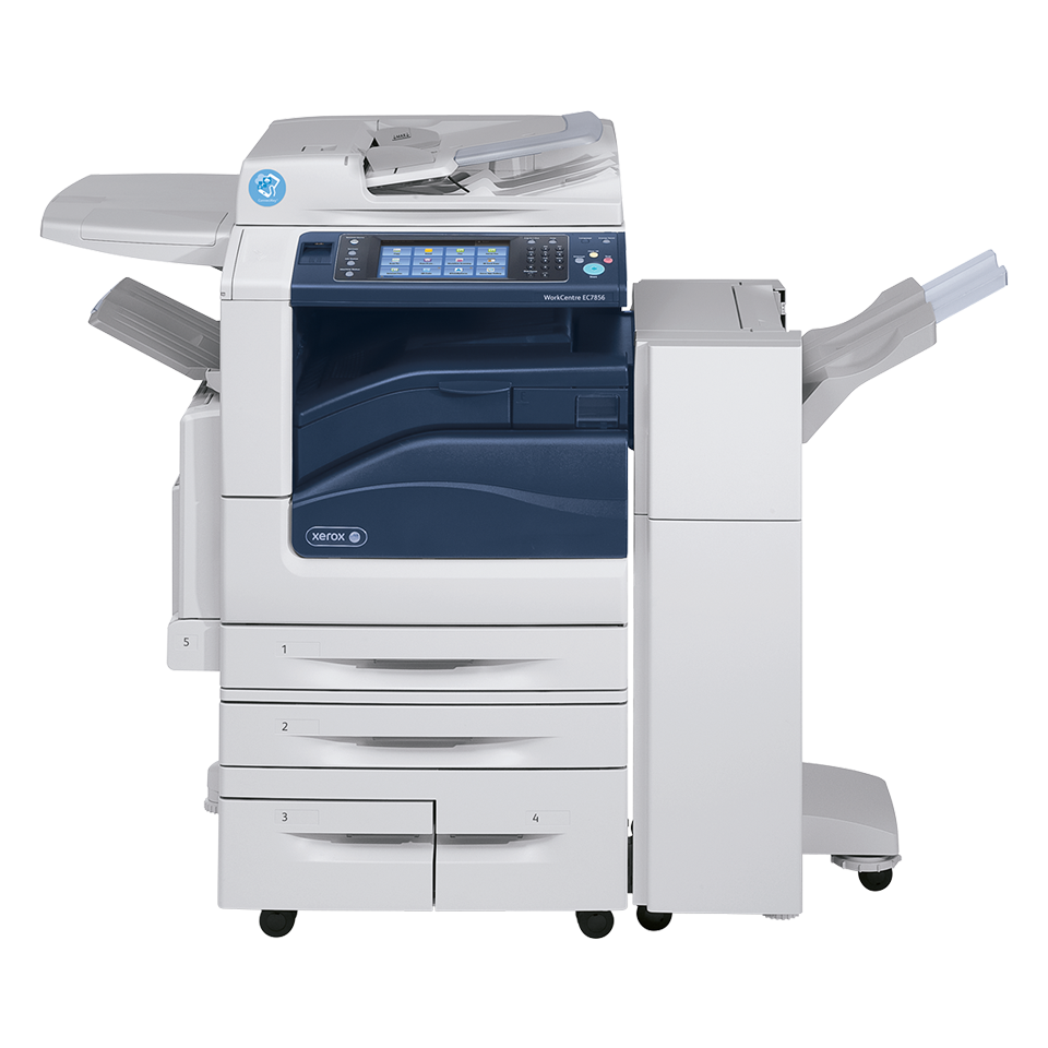 $65/mo. Repossessed Xerox WorkCentre EC7856 55PPM Single PassDuplex, Color Laser Multifunction Printer 1200x2400 DPI