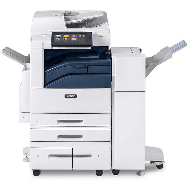 Xerox EC8036 Color Laser Multifunction Printer Copier Scanner With support For Tabloid 11X17, 12x18, And 300 GSM