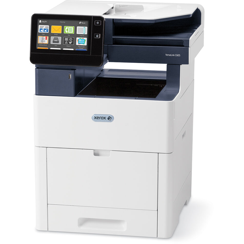 Xerox VersaLink C605X C605/X 55PPM Multifunction LED Color Laser Printer, Print, Copy, Scan, Fax, and Email With Support For Letter/Legal