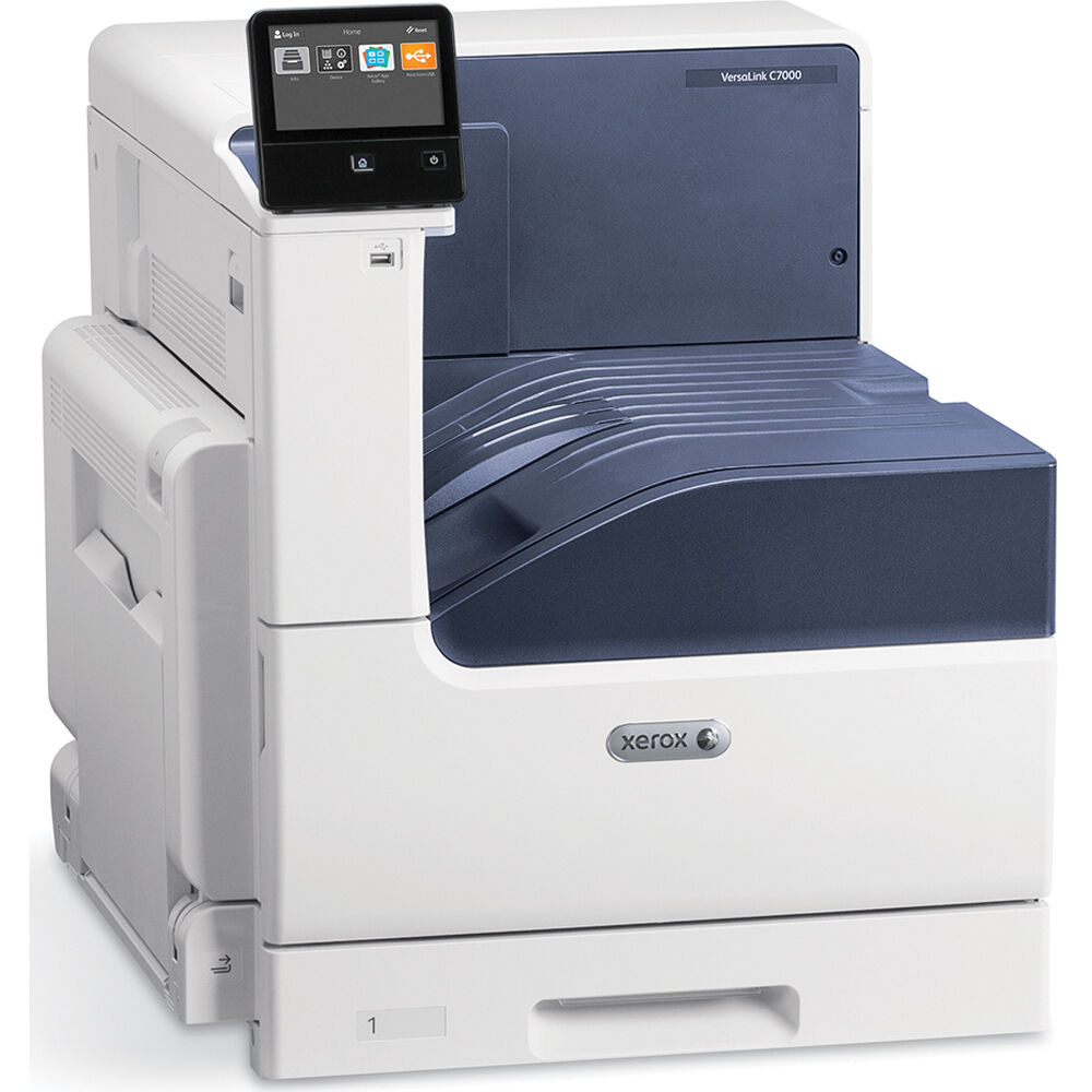Xerox VersaLink Color C7000DN C7000/DN Duplex Laser Office Printer, 11x17 With Single Tray And Stand
