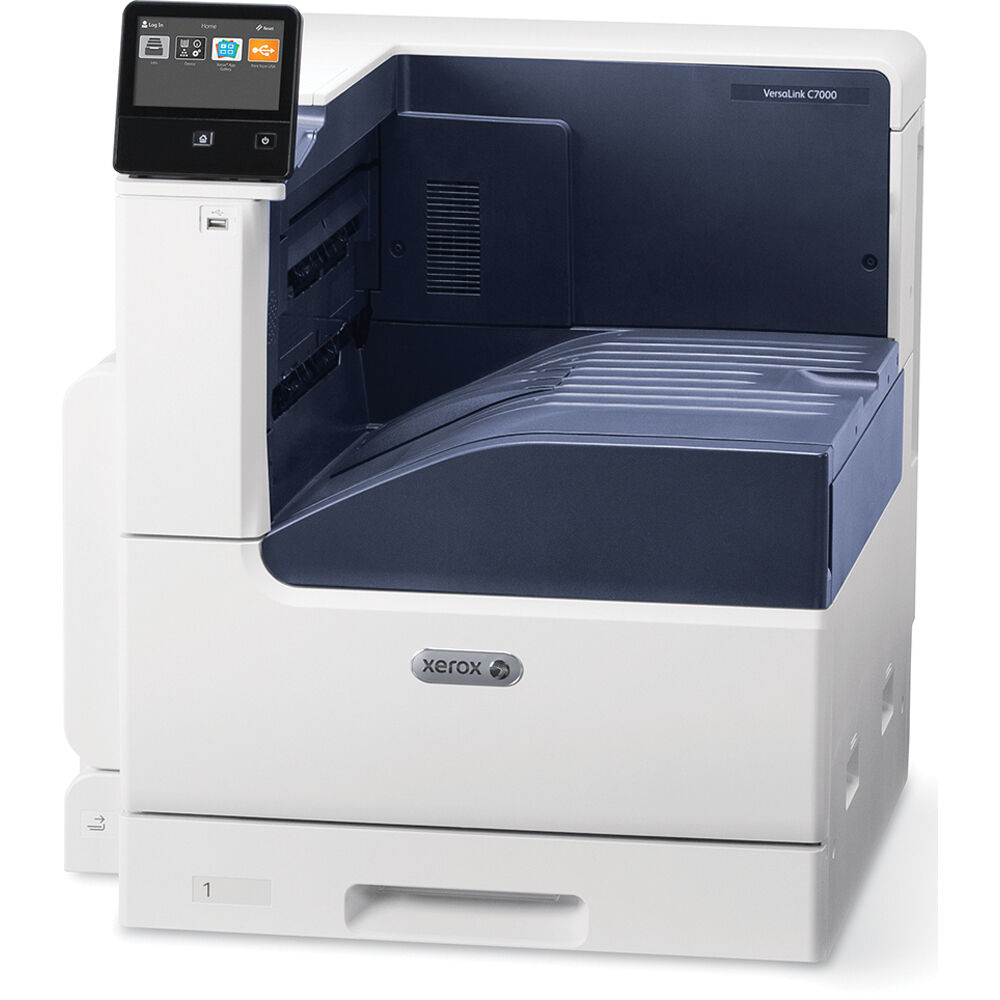 Xerox VersaLink Color C7000DN C7000/DN Duplex Laser Office Printer, 11x17 With Single Tray And Stand