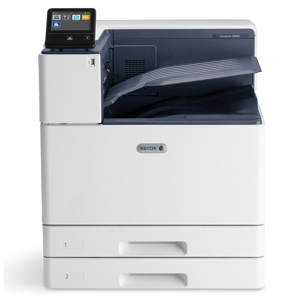 Xerox VersaLink C8000W/DT White Toner And Color (C/M/Y) Duplex Laser Printer, 11x17, 1200 x 2400 DPI Print Resolution