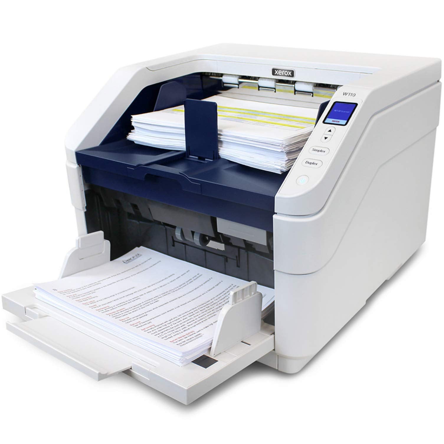 Xerox W130 Color Duplex Production Scanner, Scan Speeds Upto 130 PPM / 260 IPM